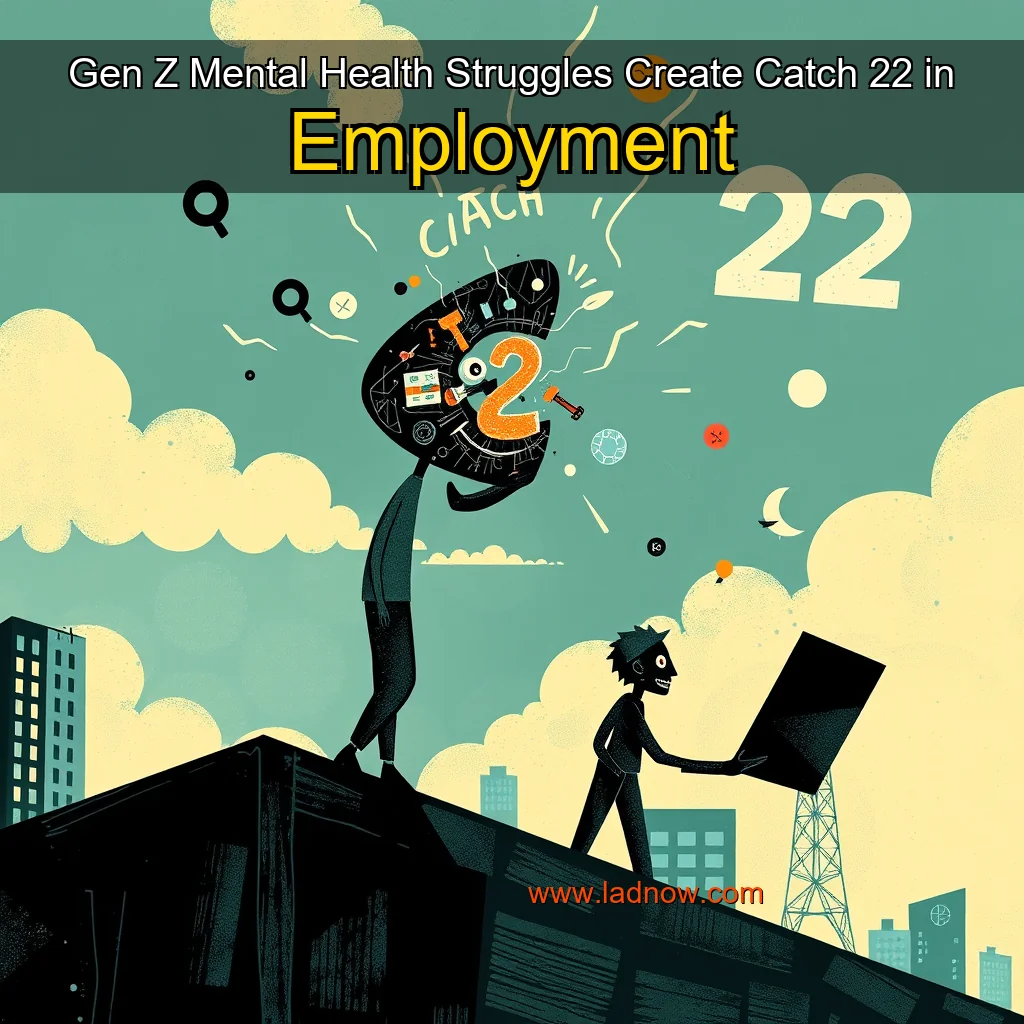 Read more about the article Gen Z Mental Health Struggles Create Catch  22 in Employment
