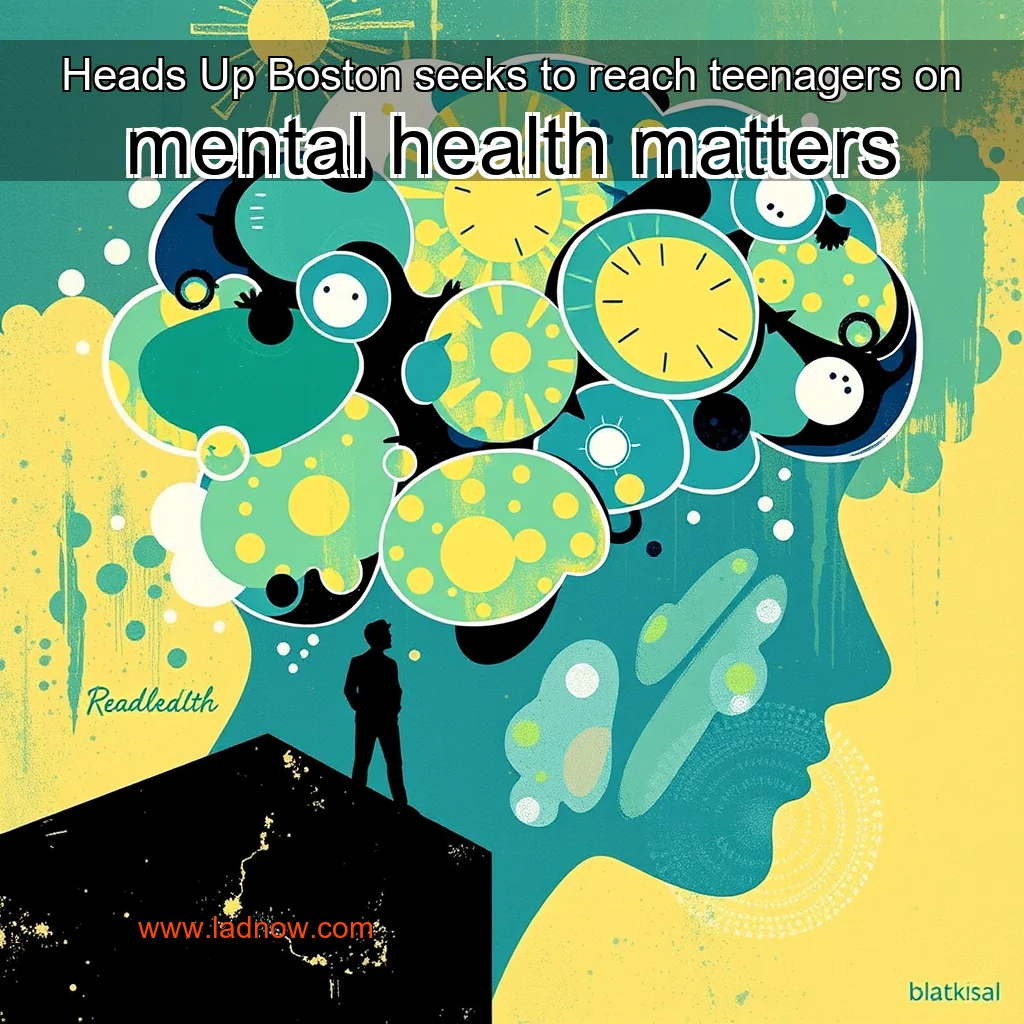 Read more about the article Heads Up  Boston seeks to reach teenagers on mental health matters