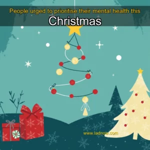 Read more about the article People urged to prioritise their mental health this Christmas