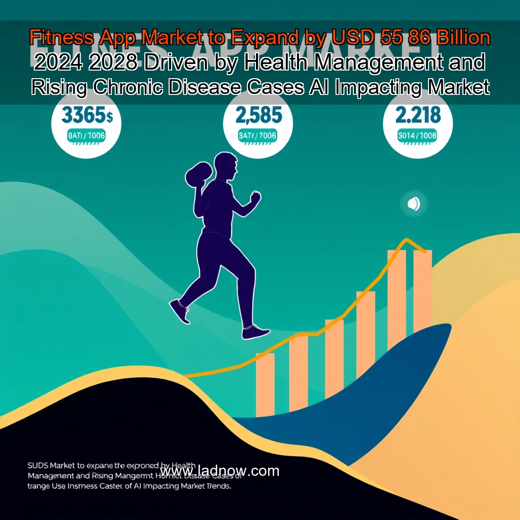 Read more about the article Fitness App Market to Expand by USD 55  86 Billion  2024  2028  Driven by Health Management and Rising Chronic Disease Cases  AI Impacting Market Trends