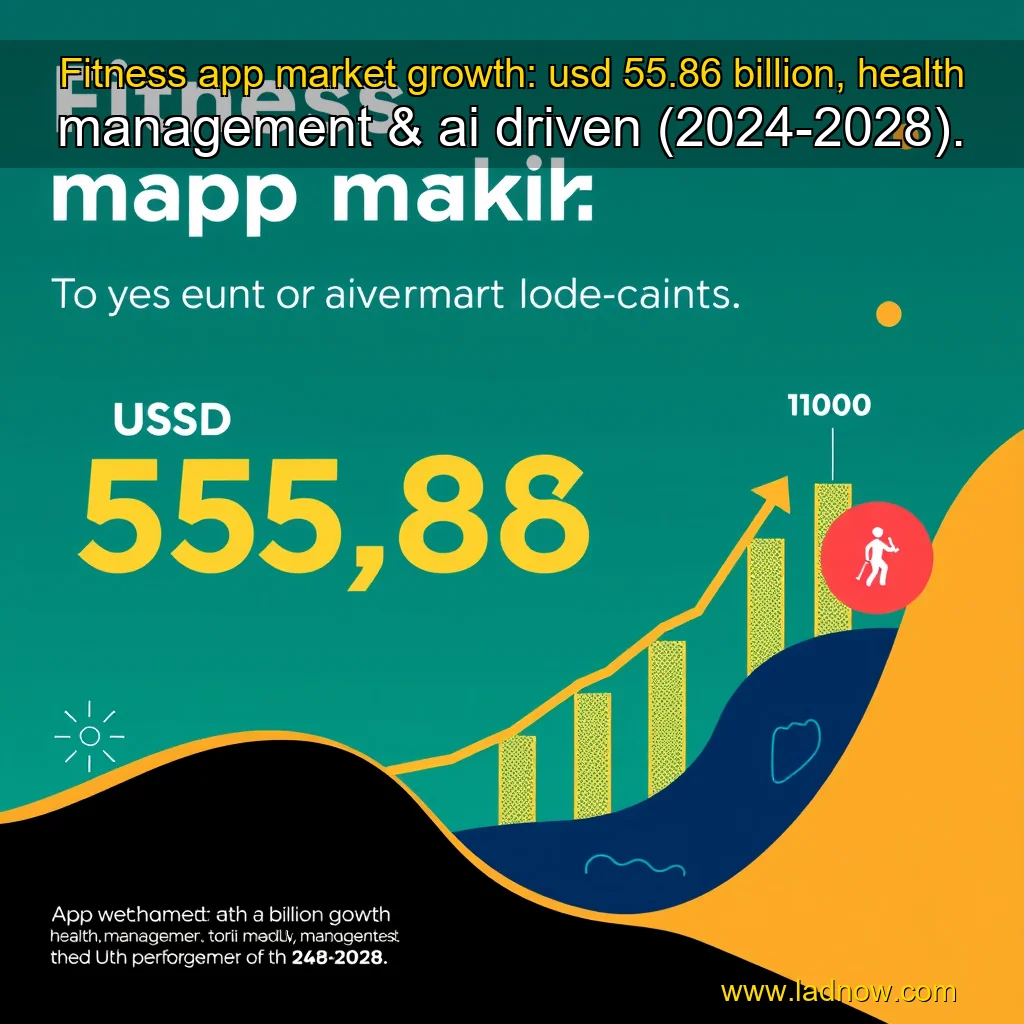 Read more about the article Fitness app market growth: usd 55.86 billion, health management & ai driven (2024-2028).