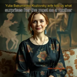 Read more about the article Yulia Bakumenko  Kozlovsky wife  told us what surprises her the most as a mother