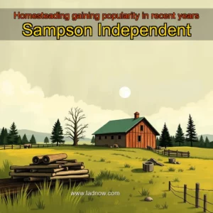Read more about the article Homesteading gaining popularity in recent years  Sampson Independent