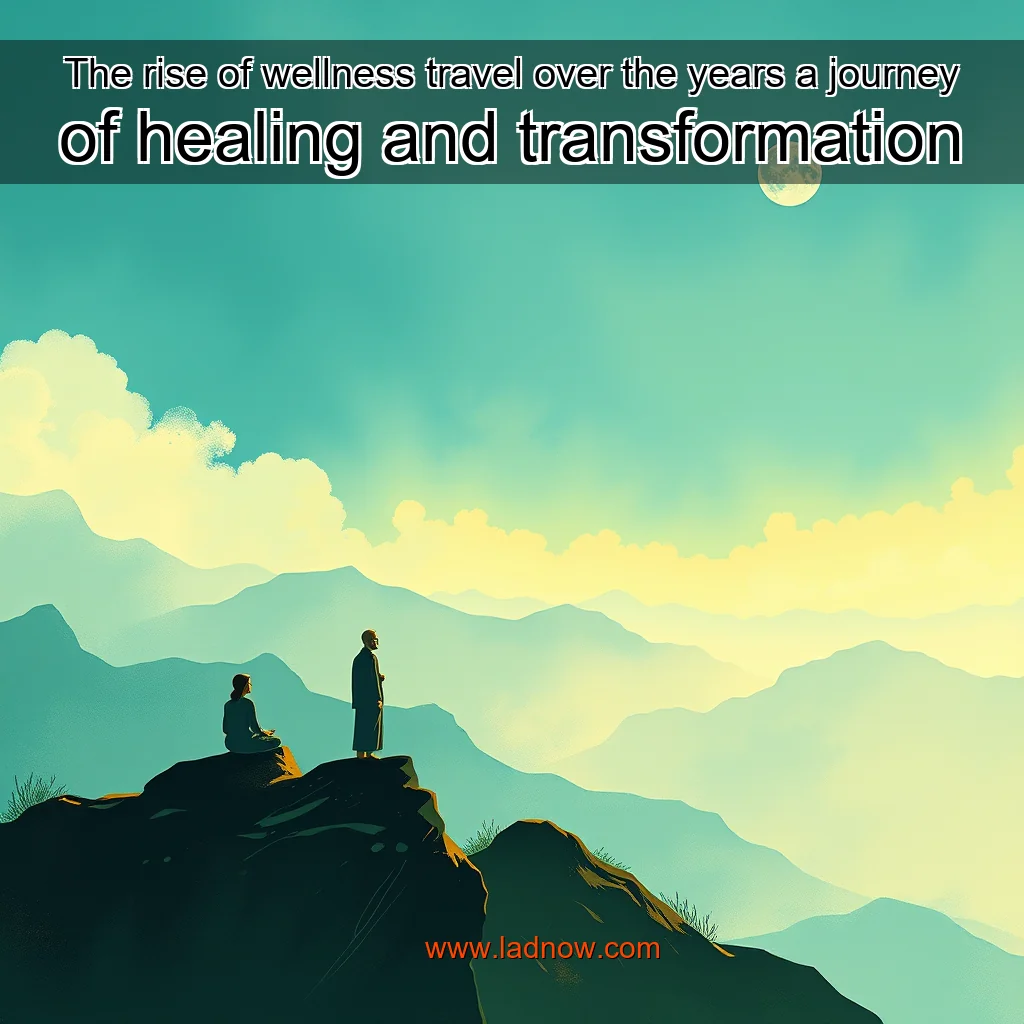 Read more about the article The rise of wellness travel over the years  a journey of healing and transformation