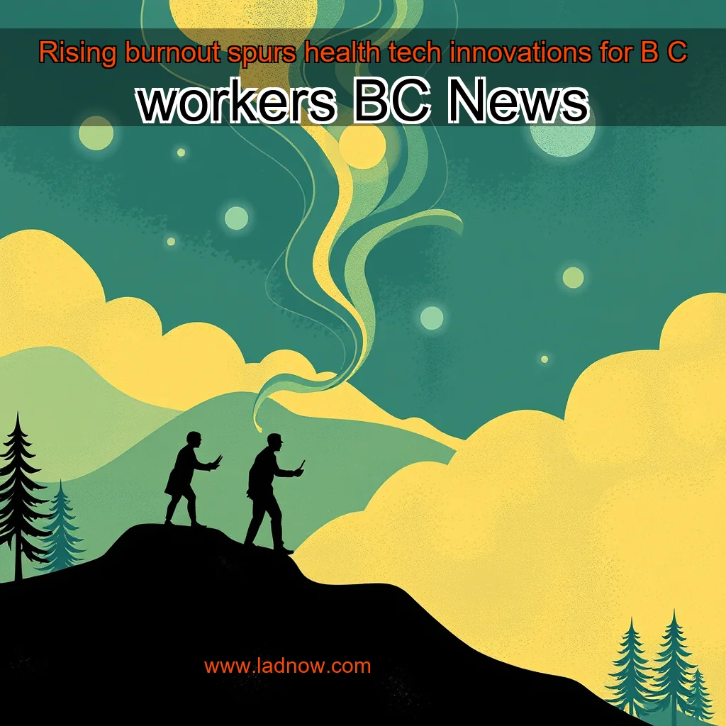 Read more about the article Rising burnout spurs health  tech innovations for B  C  workers  BC News