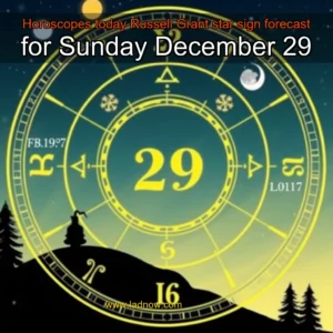 Read more about the article Horoscopes today  Russell Grant star sign forecast for Sunday  December 29
