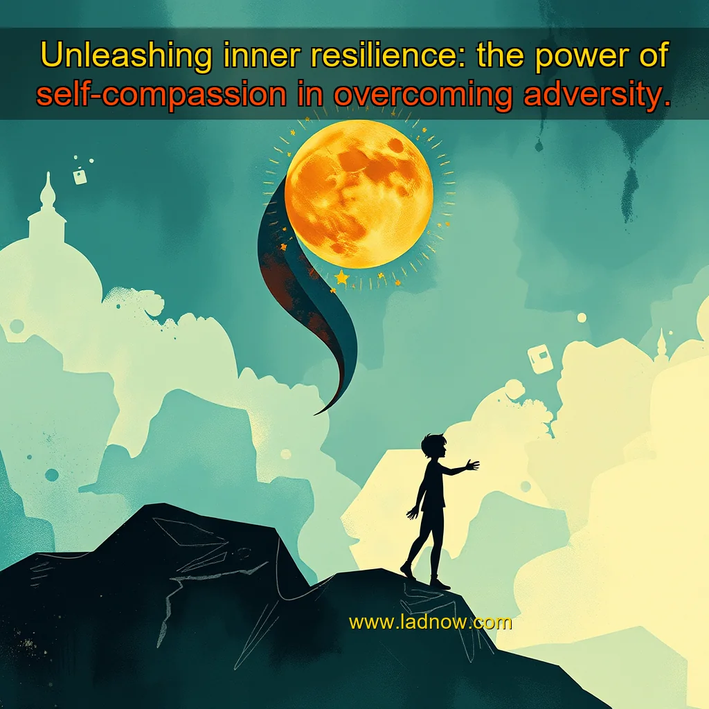 Read more about the article Unleashing inner resilience: the power of self-compassion in overcoming adversity.