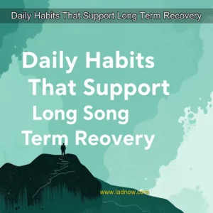 Read more about the article Daily Habits That Support Long  Term Recovery
