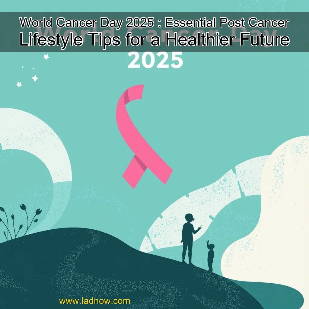 Read more about the article World Cancer Day 2025 : Essential Post  Cancer Lifestyle Tips for a Healthier Future