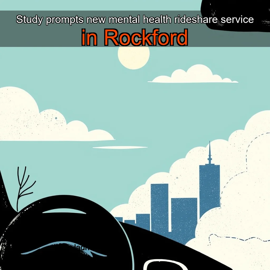 Read more about the article Study prompts new mental health rideshare service in Rockford