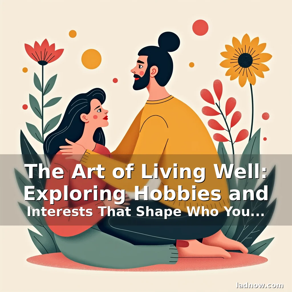 Read more about the article The Art of Living Well: Exploring Hobbies and Interests That Shape Who You Are