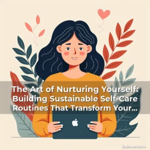 Artistic representation for The Art of Nurturing Yourself: Building Sustainable Self-Care Routines That Transform Your Life