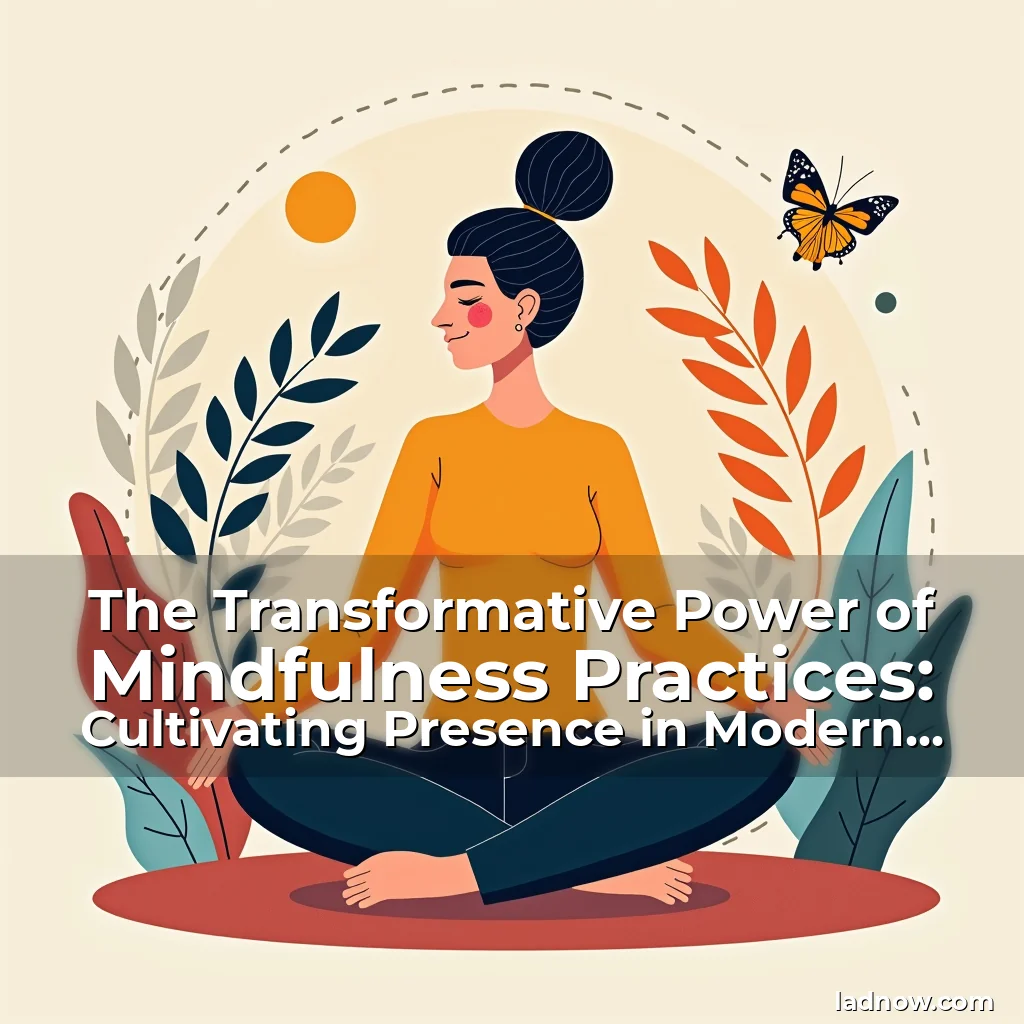 Read more about the article The Transformative Power of Mindfulness Practices: Cultivating Presence in Modern Life