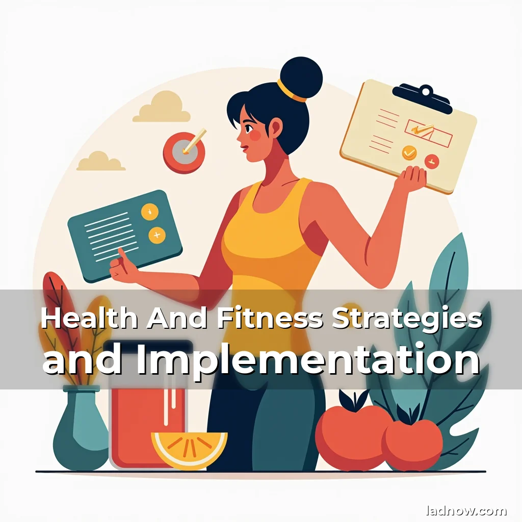 Read more about the article Health And Fitness Strategies and Implementation