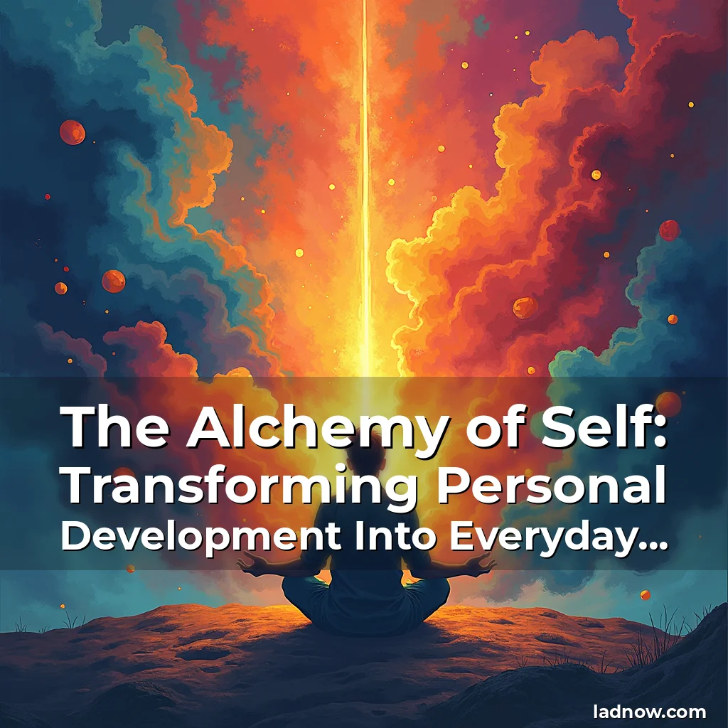Read more about the article The Alchemy of Self: Transforming Personal Development Into Everyday Mastery